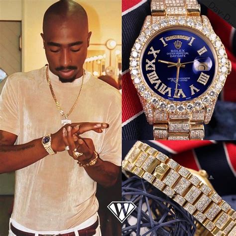 tupac rolex bracelet.